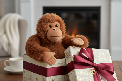 Comfort Monkey gift presentation